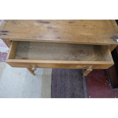 181 - Small antique pine side table - Approx. W: 75cm D: 45cm H:73cm