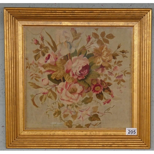 205 - Framed tapestry