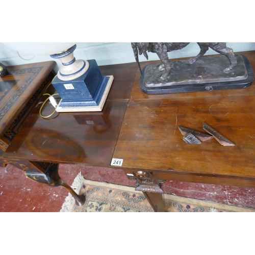 241 - Extending mahogany buffet table