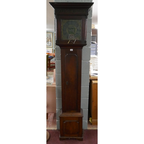 257 - Antique long cased clock by Matthew Bushell