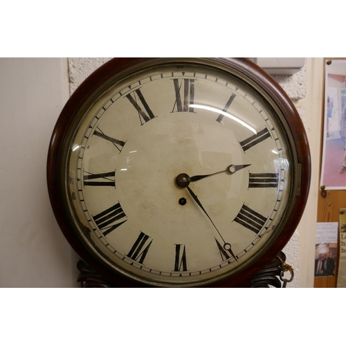 263 - Antique wall clock