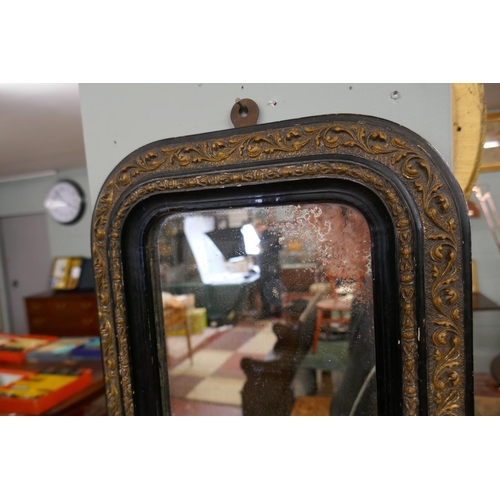 270 - Ornate antique mirror