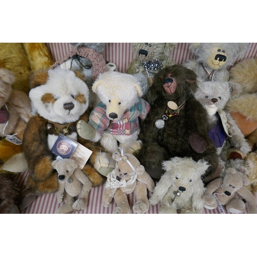 276 - Large collection of fine quality teddy bears