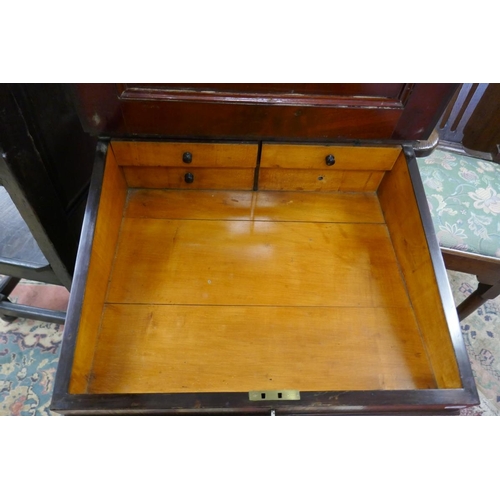 277 - Victorian rosewood davenport