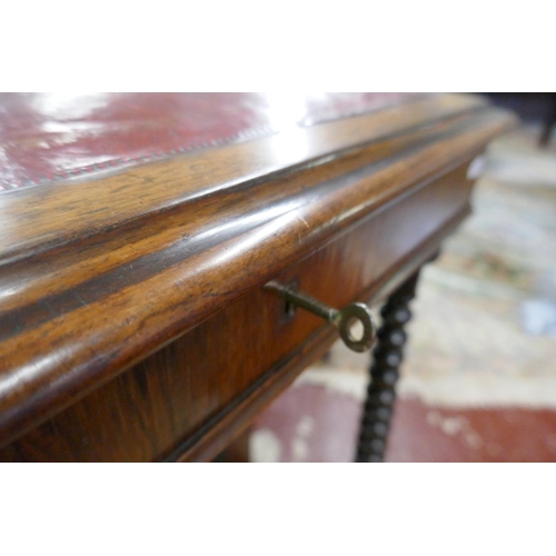 277 - Victorian rosewood davenport