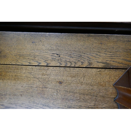 279 - Antique oak sideboard - Approx. W: 160cm D: 55cm H:84cm