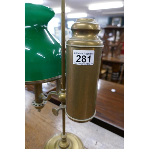 281 - Unusual oil lamp