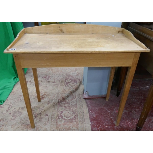 284 - Antique pine washstand - Approx. W: 89cm D: 43cm H: 74cm