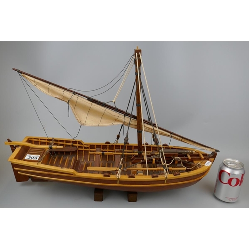 299 - Model of Armed Cutter 1805