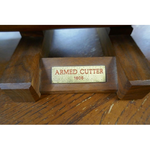 299 - Model of Armed Cutter 1805