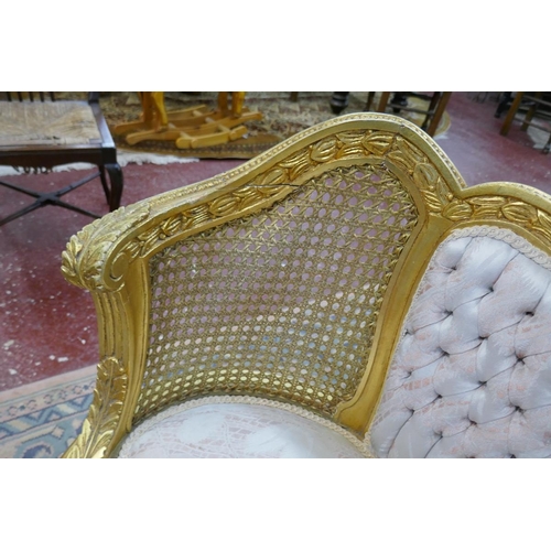 312 - French gilt salon suite