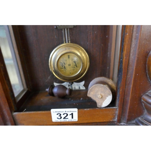 321 - Victorian wall clock