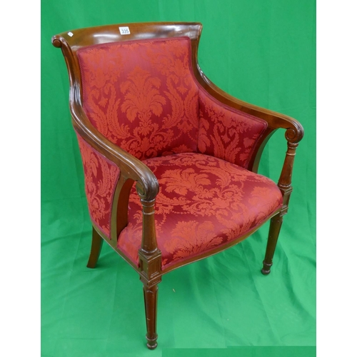 335 - Edwardian armchair