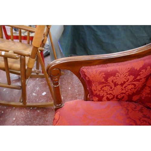 335 - Edwardian armchair