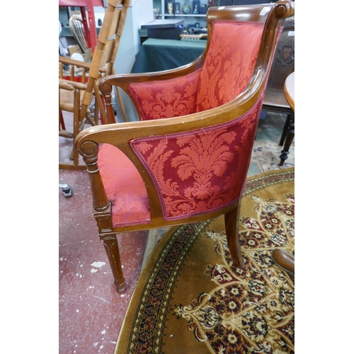 335 - Edwardian armchair