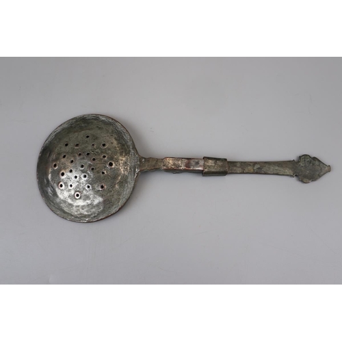 70 - Early Indian tea strainer