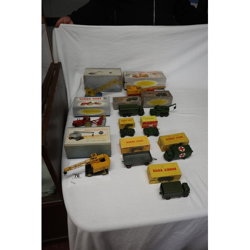 76 - Collection of Dinky toys etc in original boxes