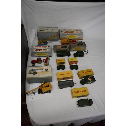 76 - Collection of Dinky toys etc in original boxes