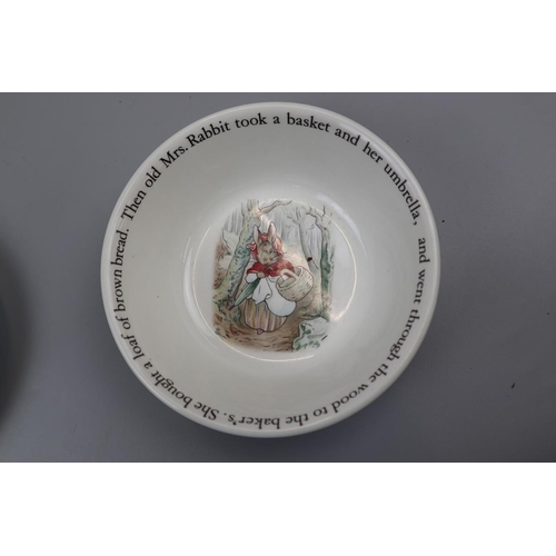 99 - Collection of Wedgwood Beatrix Potter memorabilia