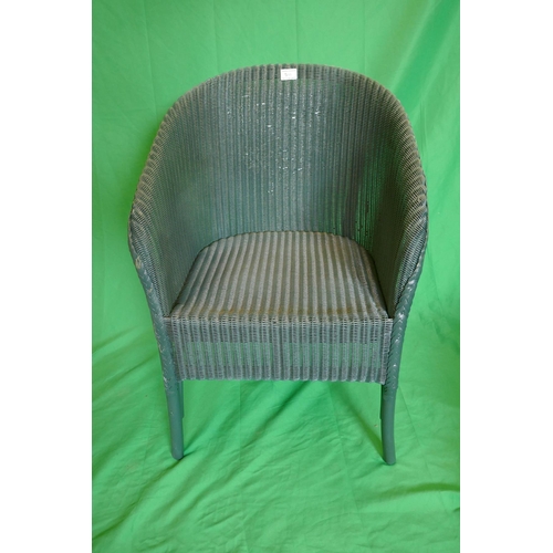 511 - Lloyd Loom tub chair