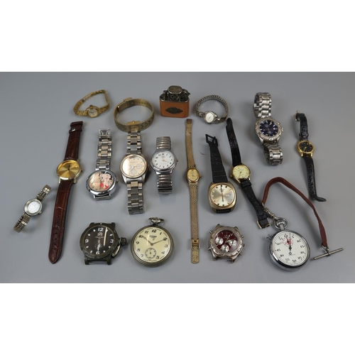 70 - Collection of watches to include interesting 1937 German etc