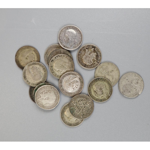 83 - Collection of coins - King George V/VI silver coins