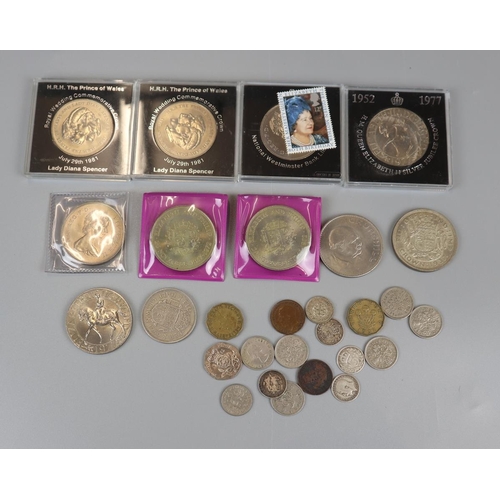 84 - Collection of coins to include silver examples