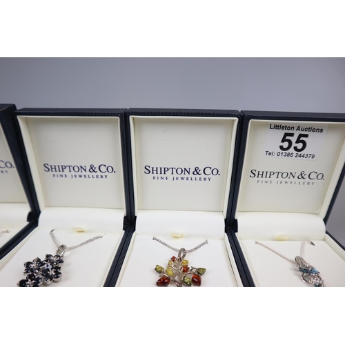 55 - 5 pieces of Shipton & Co jewellery to include silver