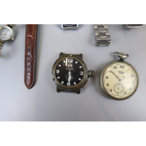 70 - Collection of watches to include interesting 1937 German etc