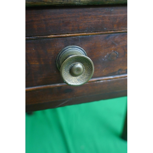 339 - Mahogany fold-over tea table