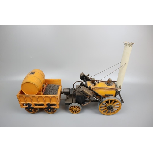 100 - Hornby Railway - Stephenson's Rocket - Live steam 3½ inch gauge - Includes approx. 50 foot of track