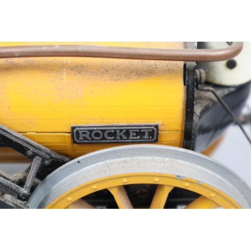 100 - Hornby Railway - Stephenson's Rocket - Live steam 3½ inch gauge - Includes approx. 50 foot of track