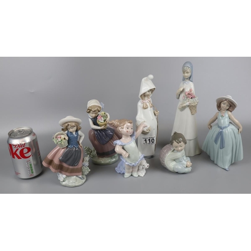 110 - Collection of Lladro to include Nao