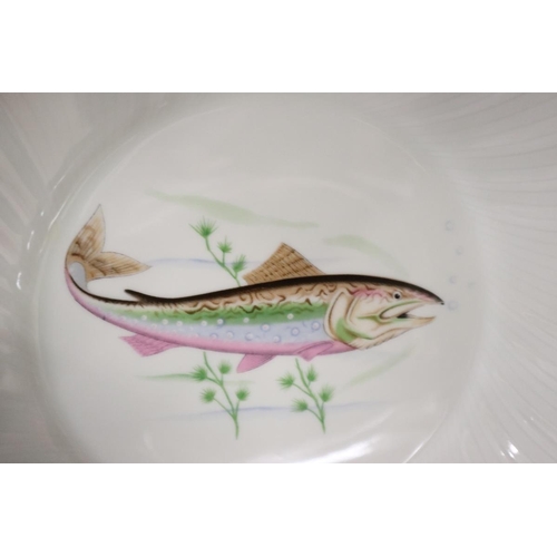 133 - Collection of fish themed plates