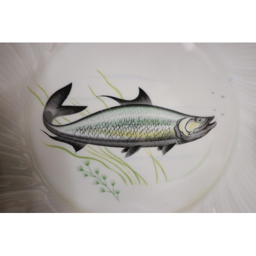 133 - Collection of fish themed plates