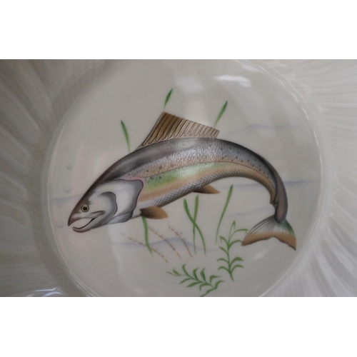 133 - Collection of fish themed plates