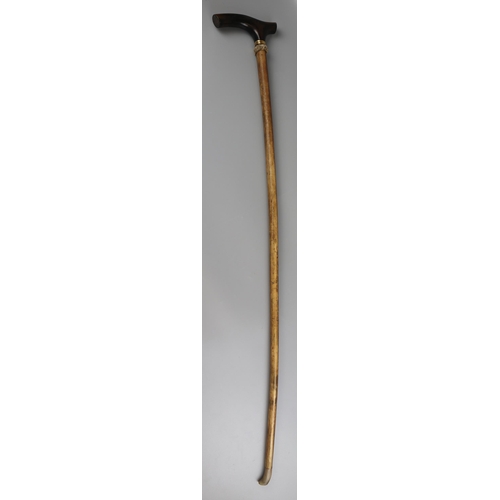 153 - Unusual walking stick with bendy shaft