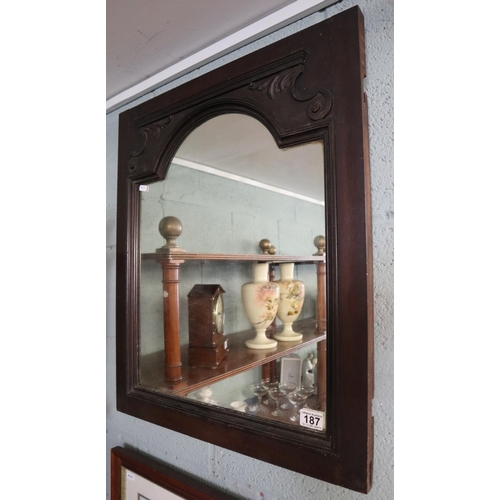 187 - Antique mirror