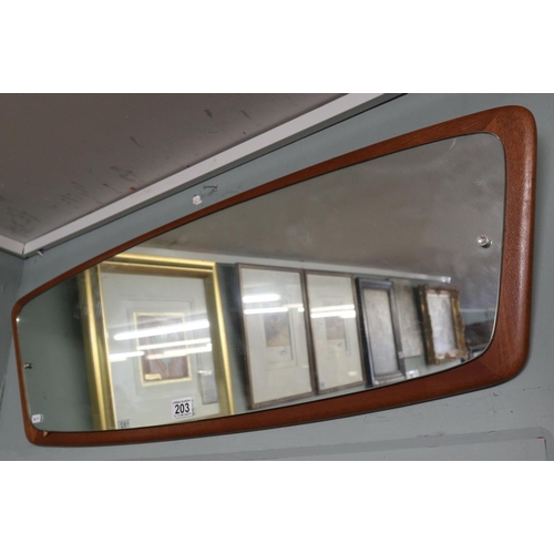 203 - Mid 20thC wall mirror