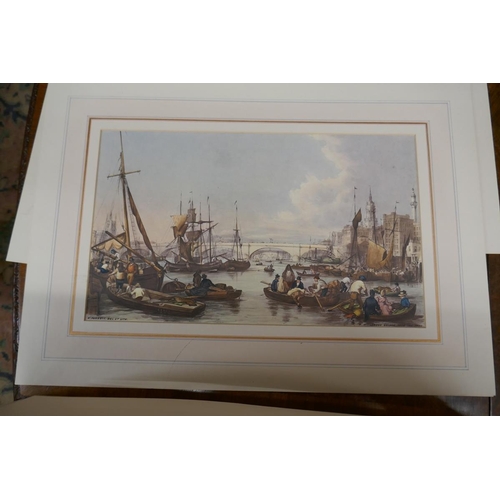 227 - Collection of mostly nautical themed prints - unframed