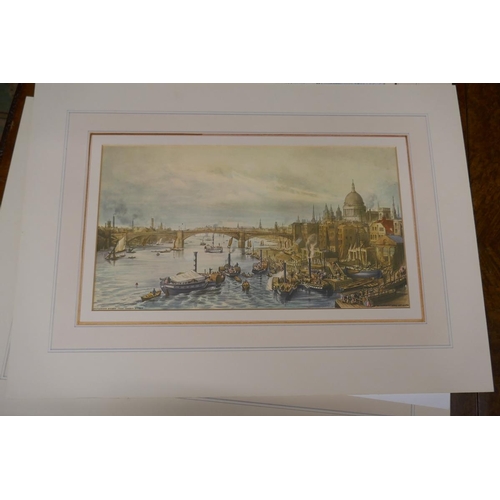 227 - Collection of mostly nautical themed prints - unframed