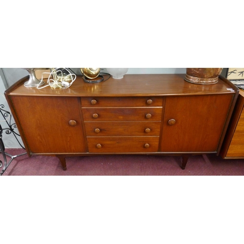 276 - Mid-century sideboard by A Younger - Approx. W:168cm D:49cm H:83cm