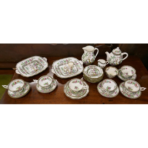 316 - Collection of Coalport Indian Tree pattern china