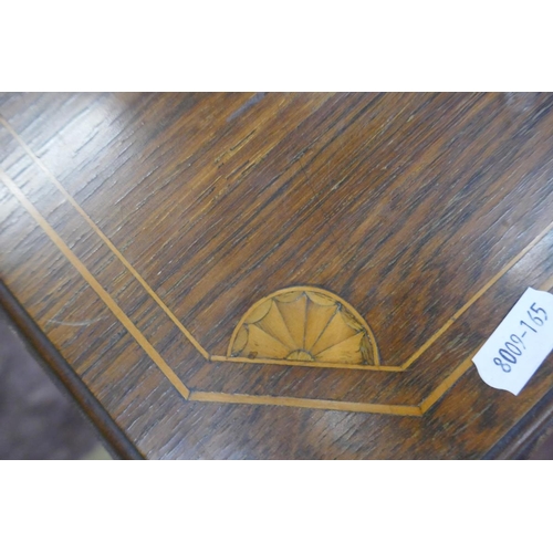 328 - Inlaid rosewood Sutherland table