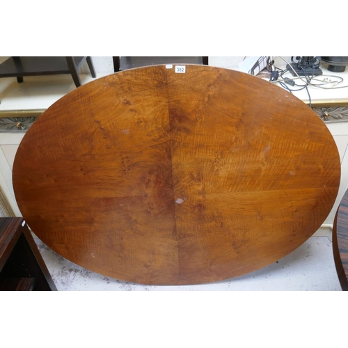 382 - Walnut looe table top