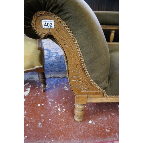 402 - Edwardian chaise longue