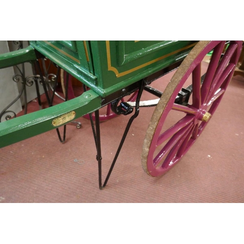 431 - Hand made hand truck made in Bradford 1893 by H C Slingsby 1st truck on their production line.