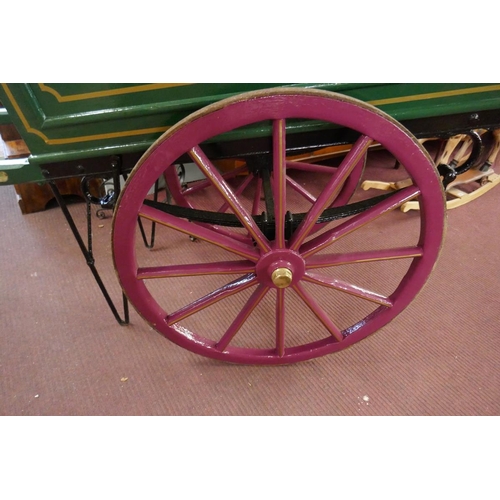 431 - Hand made hand truck made in Bradford 1893 by H C Slingsby 1st truck on their production line.