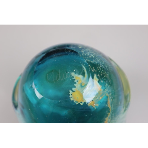 74 - 3 pieces of Mdina glass