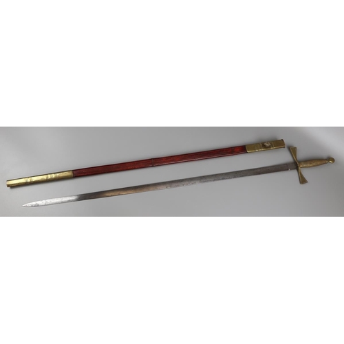 89 - Robe sword with early rapier blade